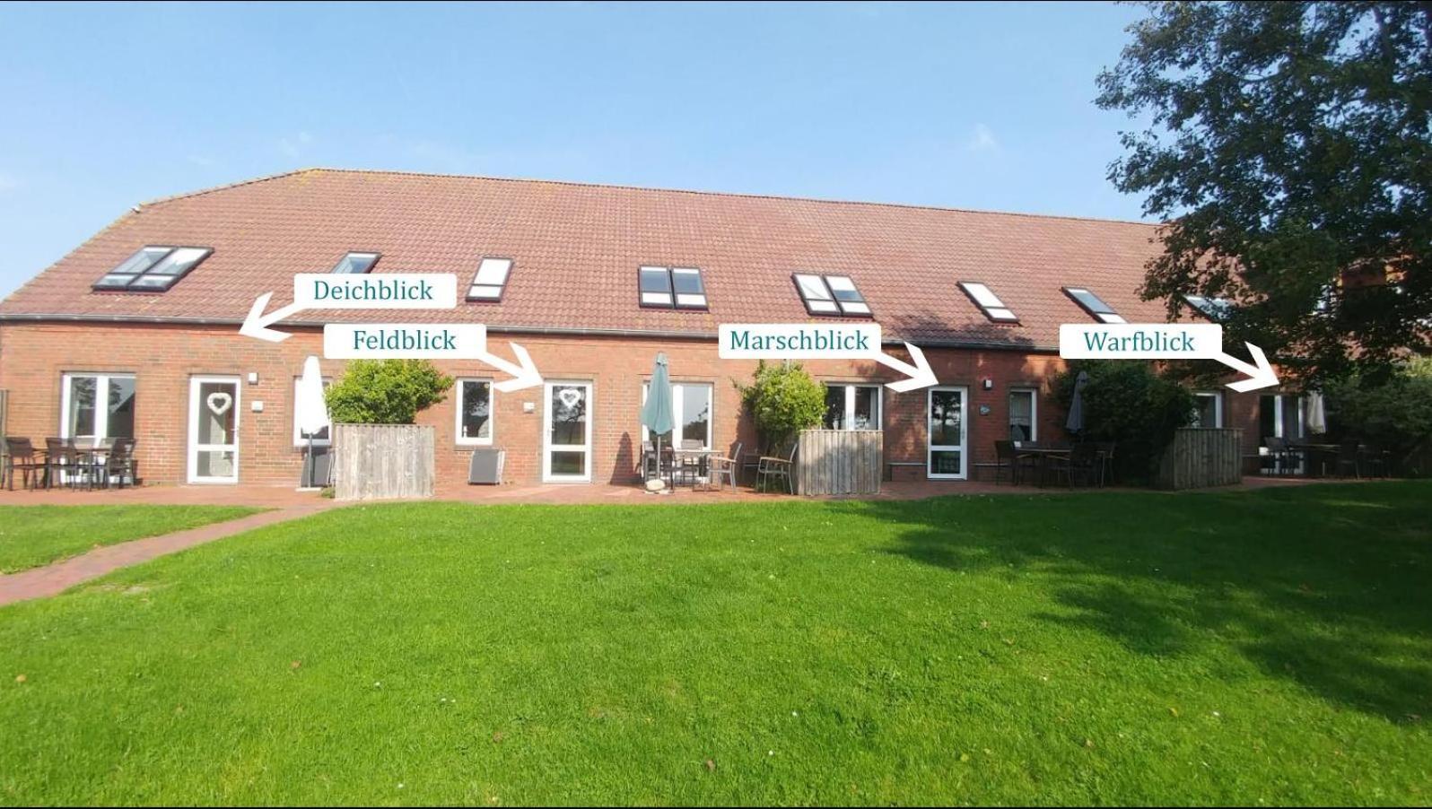 Appartement Warfblick - Landlust Osterwarf à Norddeich  Extérieur photo